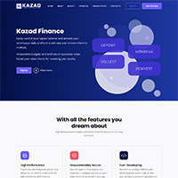 kazadfinance.com screenshot