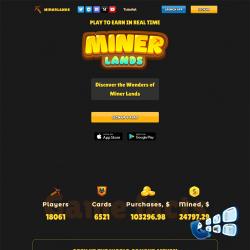 minerlands.app screenshot