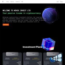novex-invest.store screenshot
