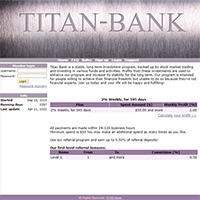 titan-bank.com screenshot